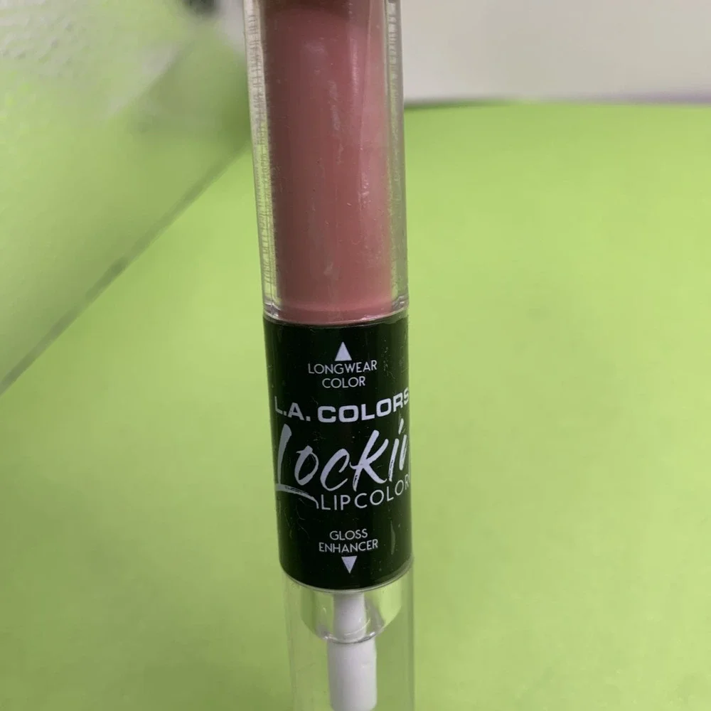 2 L.A. Colors Lockin' Lip Color CLG369 Sunset Blvd NEW SEALED Color + Gloss